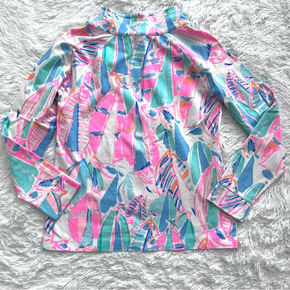 Lilly Pulitzer | Multi "Out To Sea" UPF 50 Skipper Popover - Picture 7 of 7